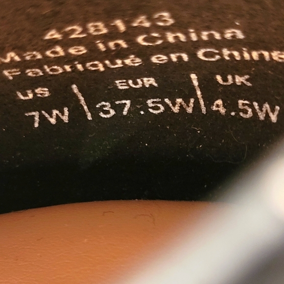 Addition Elle Wide Width Croco Flatform Loafers - Picture 5 of 6